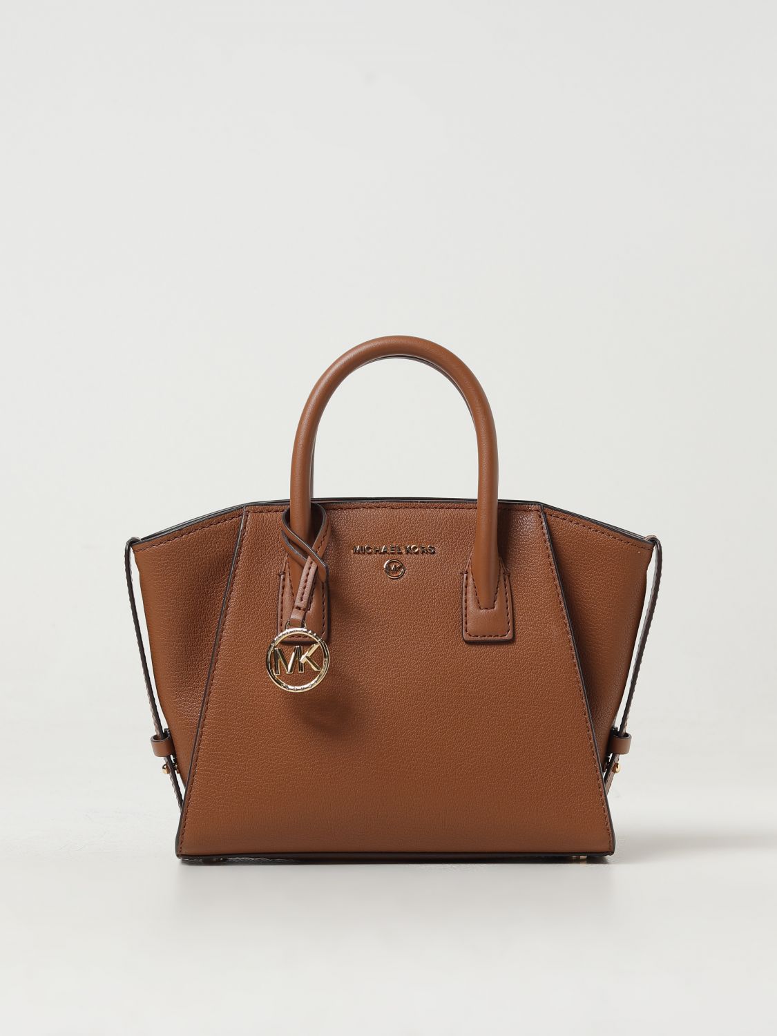 Shop Michael Kors Avril Grained Leather Bag