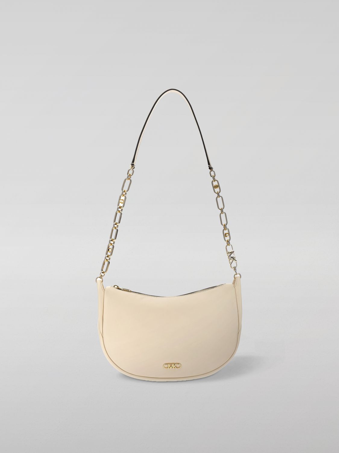 Michael Kors Kendall Nappa Leather Bag In White
