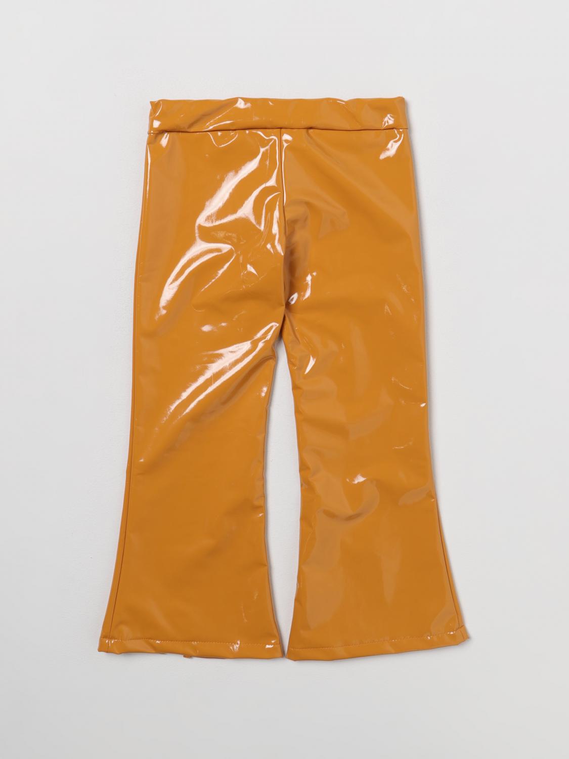 Yellow hot sale vinyl trousers