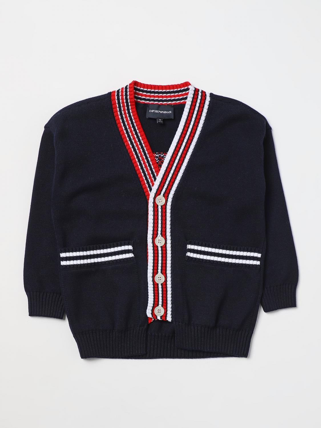 EMPORIO ARMANI Pullover Kinder Farbe Blau