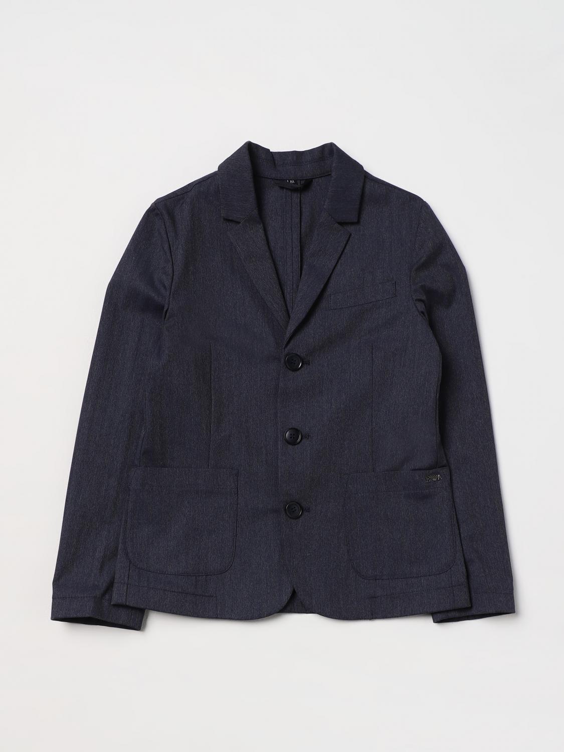 EMPORIO ARMANI Jacke Kinder Farbe Blau