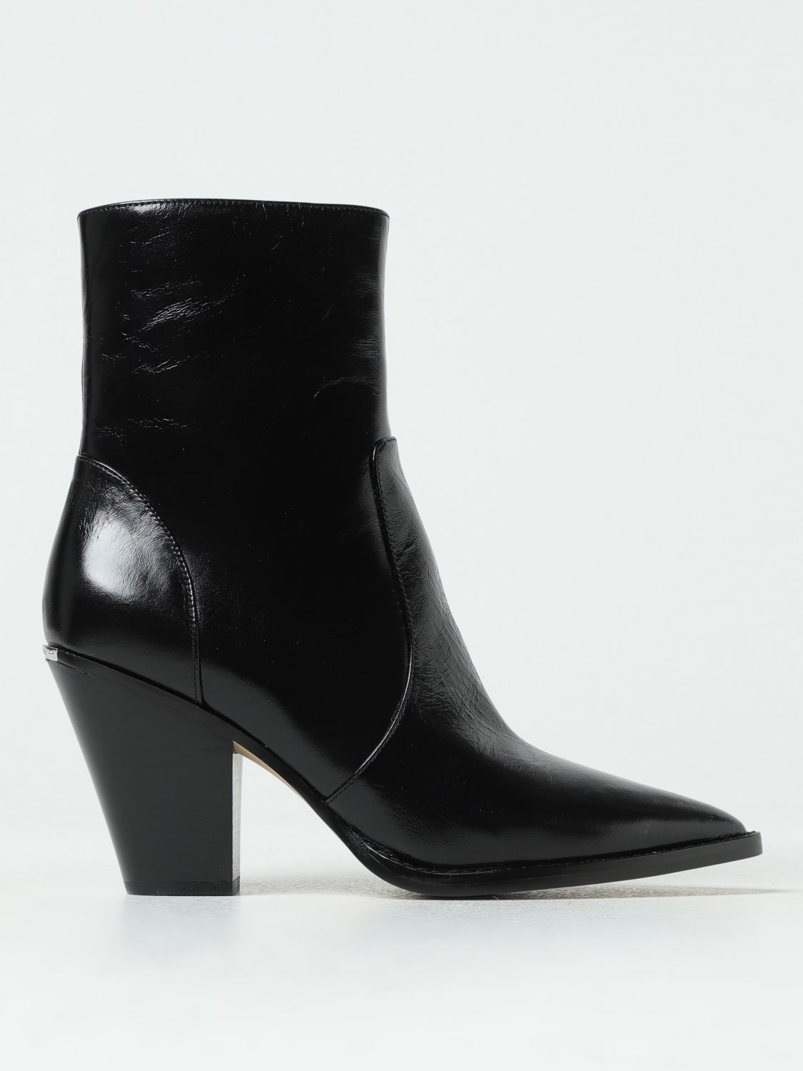 MICHAEL KORS DOVER ANKLE BOOTS IN TUMBLED LEATHER F06695002