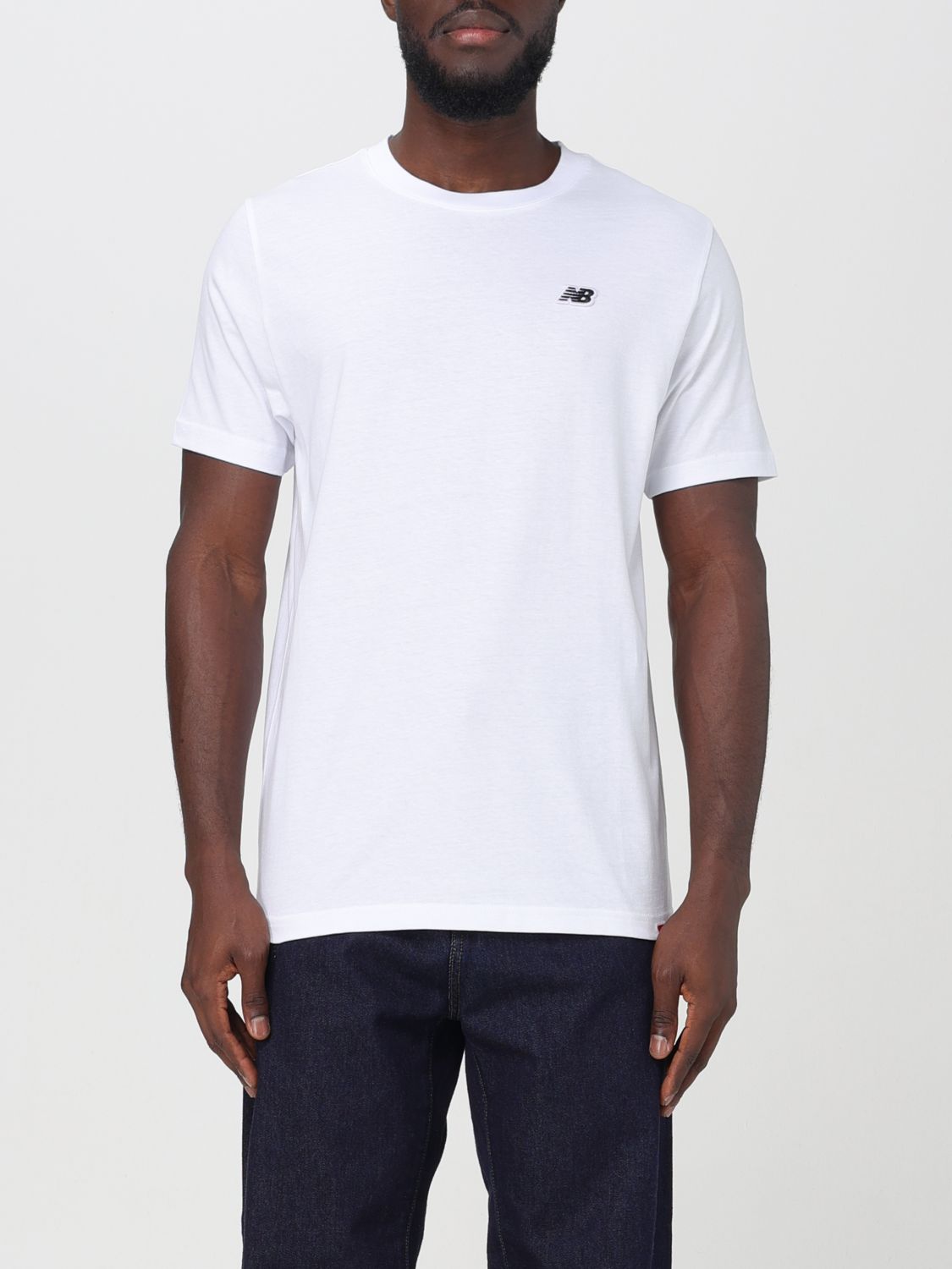 t-shirt new balance men colour white