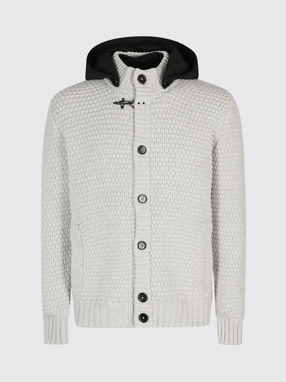 Fay Knit Jacket In White