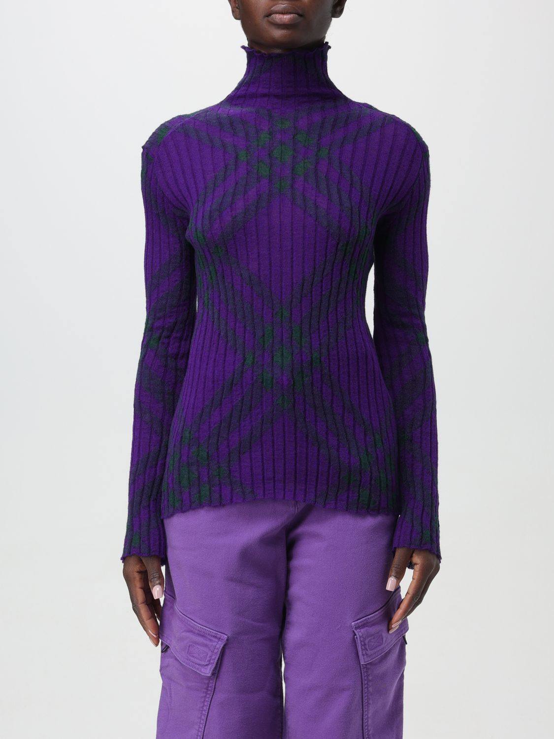 Burberry Pullover  Damen Farbe Violett