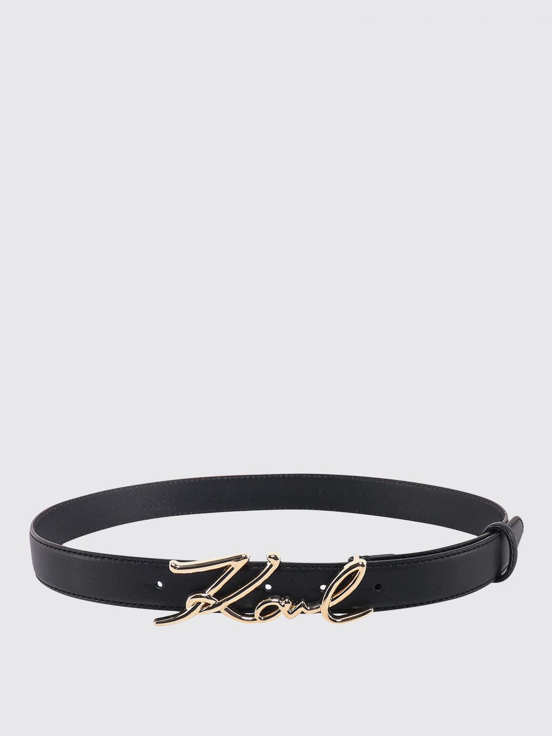 Belt KARL LAGERFELD Woman color Black