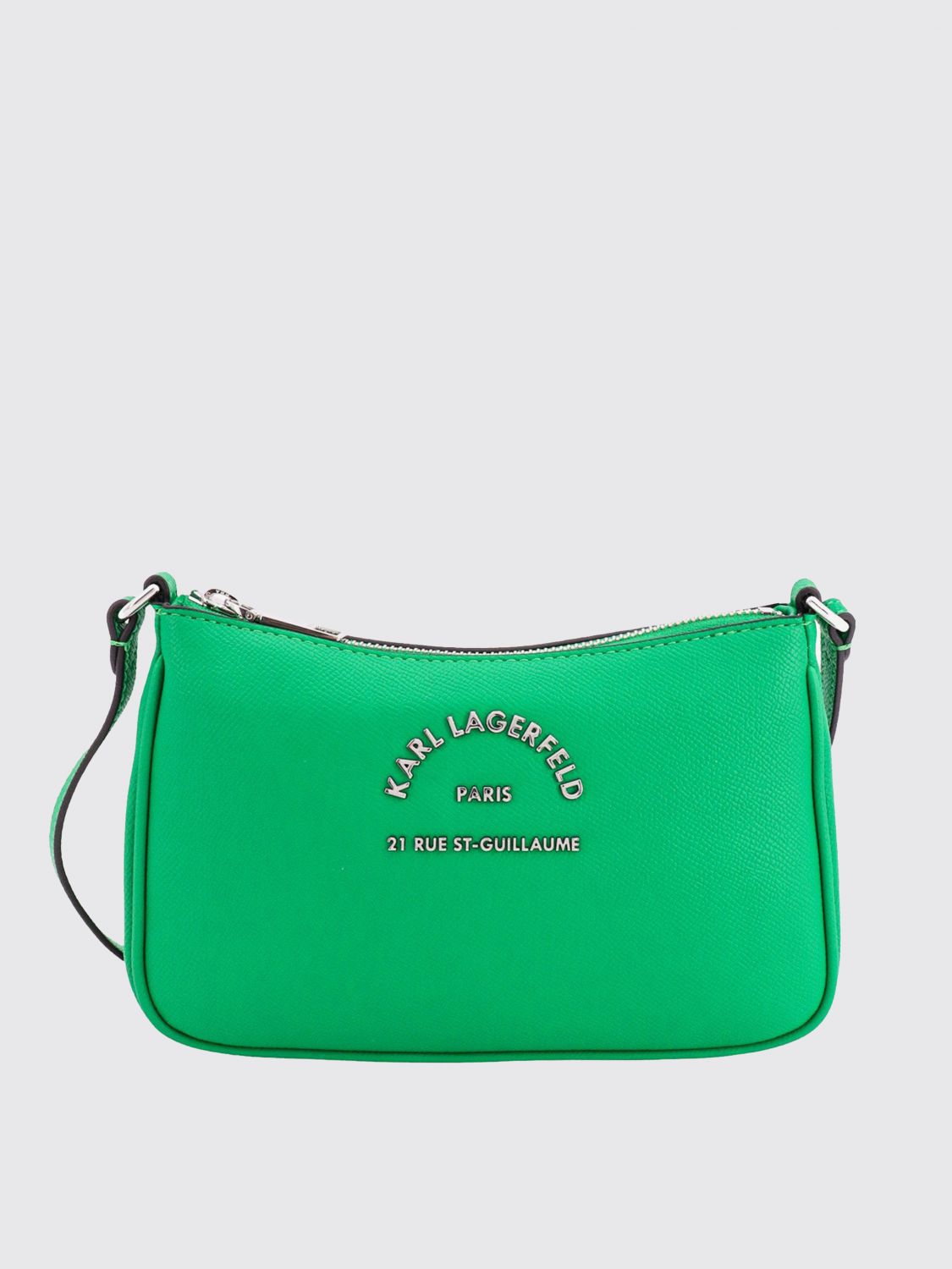 Karl Lagerfeld Crossbody Bags  Woman Color Green