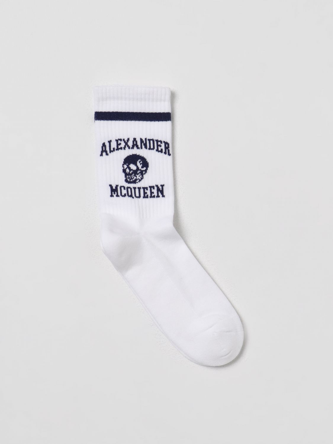 Alexander Mcqueen Socken  Herren Farbe Weiss In White