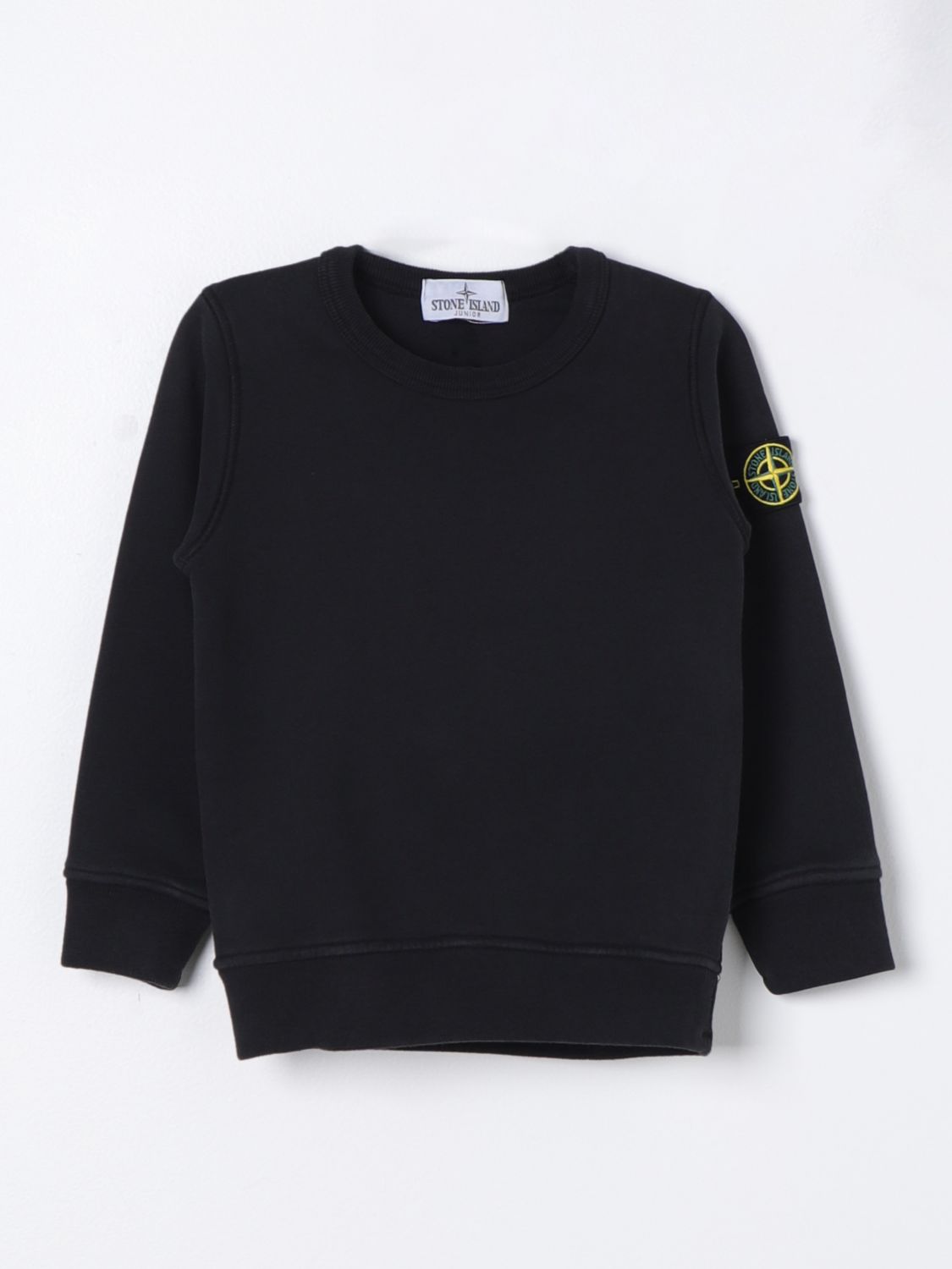 Stone Island Junior Sweater  Kids Color Black