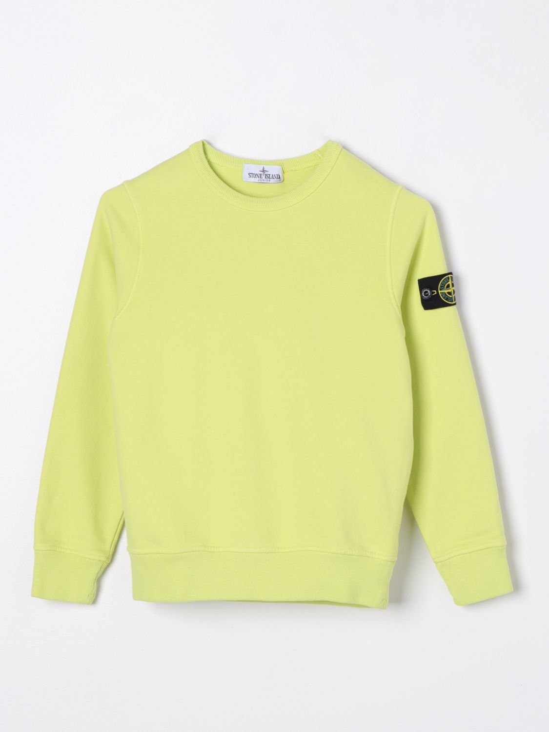 Stone Island Junior Sweater  Kids Color Yellow