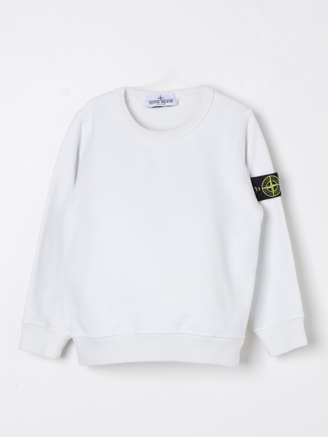 Stone Island Junior Sweater  Kids Color White 1