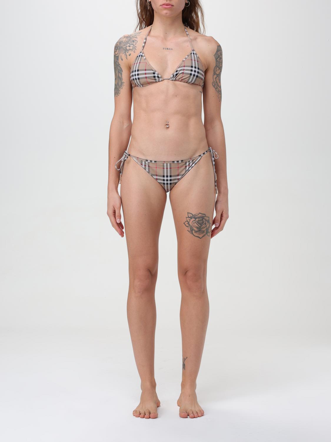 Burberry BURBERRY Swimsuit Woman color Beige　BURBERRY 水着 女性カラー ベージュ