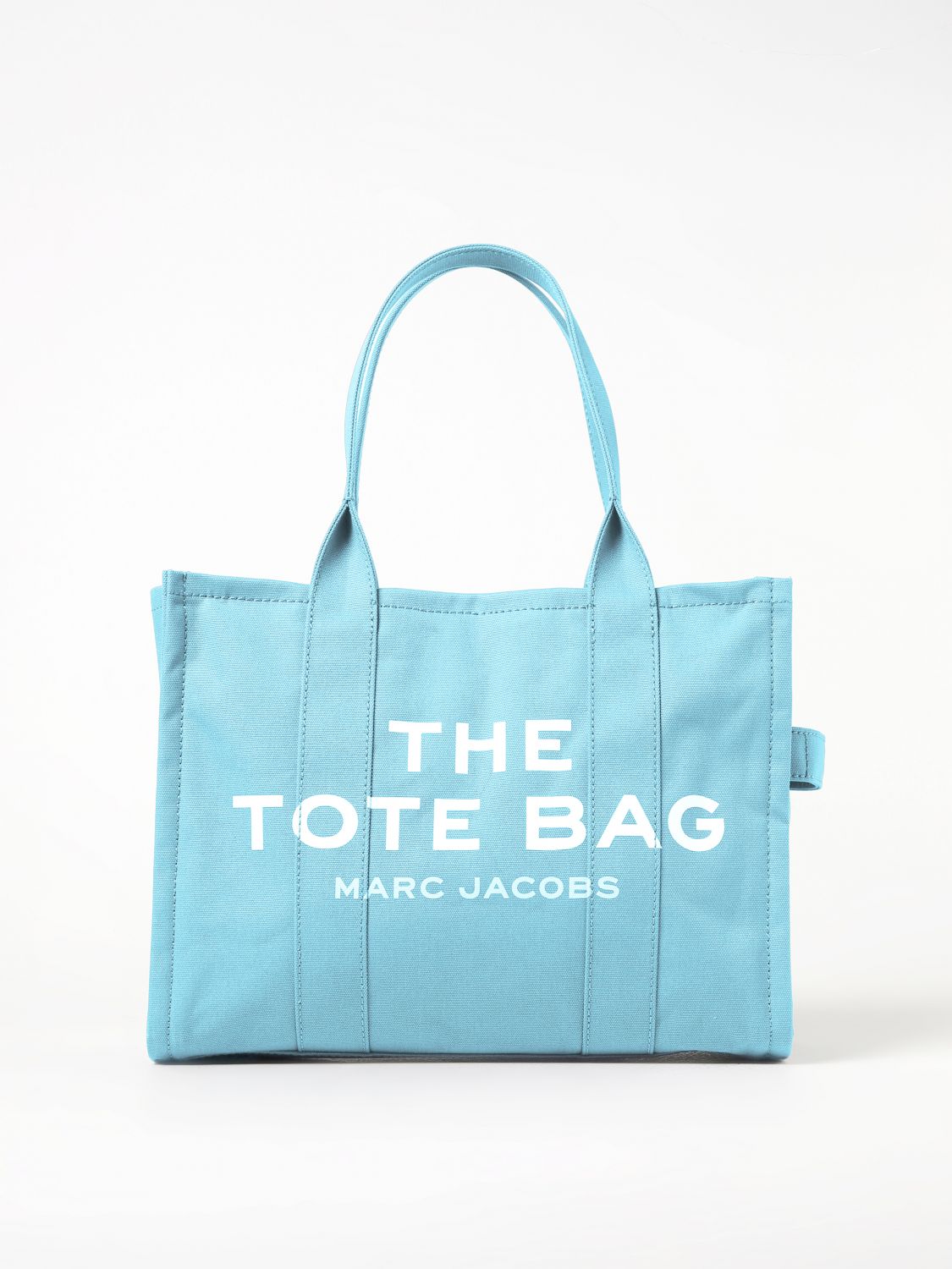 Marc Jacobs The Large Tote Bag In Canvas With Jacquard Logo In 水