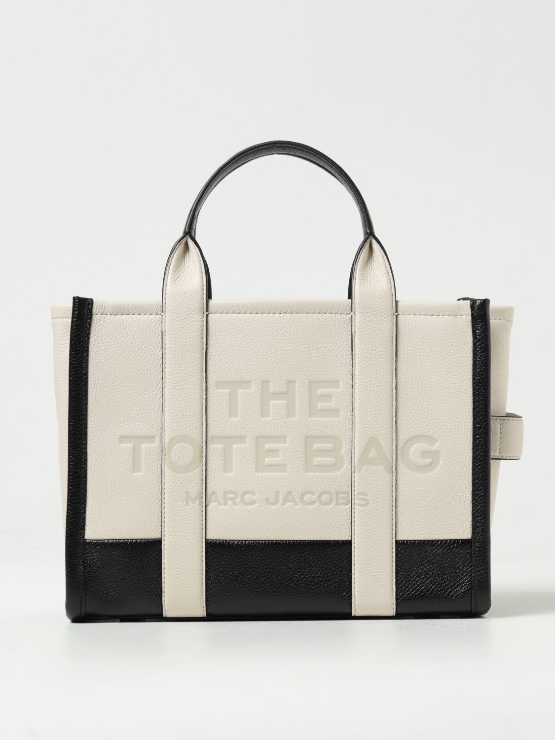 MARC JACOBS THE colourBLOCK MEDIUM TOTE BAG IN GRAINED LEATHER,F09977044