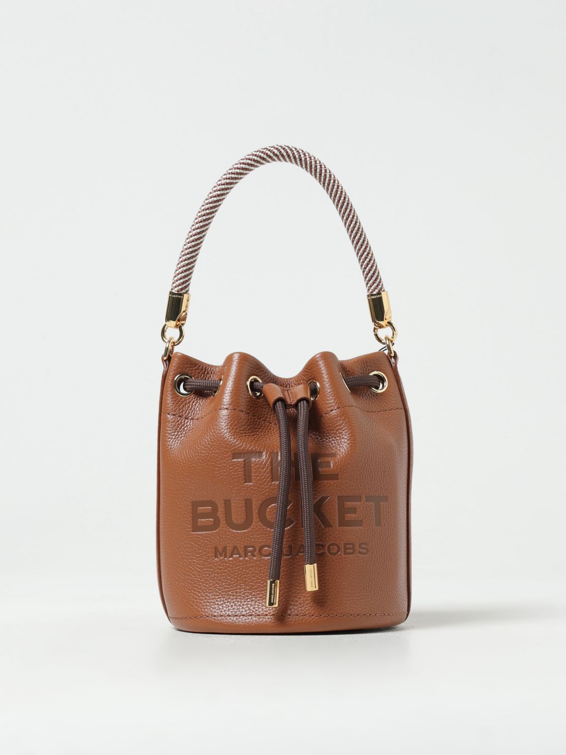 MARC JACOBS THE BUCKET BAG IN GRAINED LEATHER,F09978032