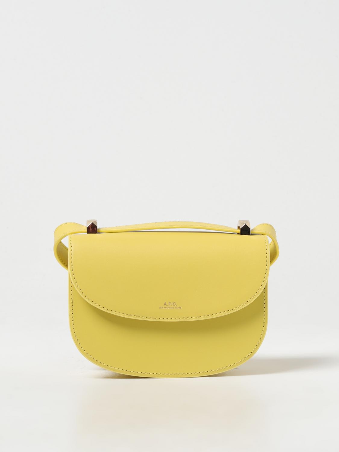 Mini Bag A.P.C. Woman colour Yellow