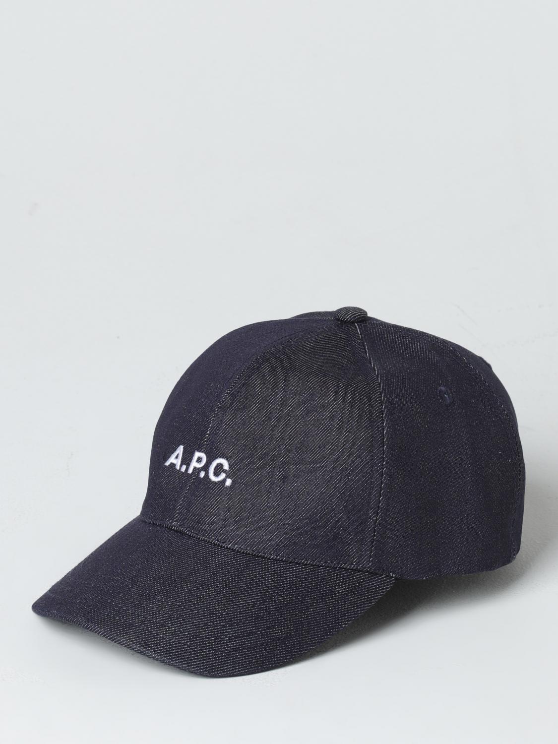 Hat A.P.C. Men colour Blue