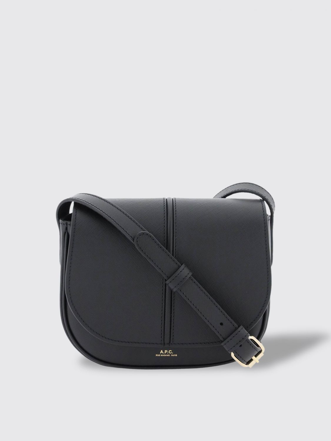 Shop Apc Shoulder Bag A.p.c. Woman Color Black