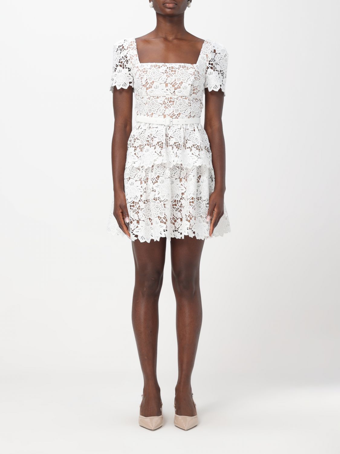 SELF-PORTRAIT 连衣裙 SELF-PORTRAIT 女士 颜色 白色,F10107001