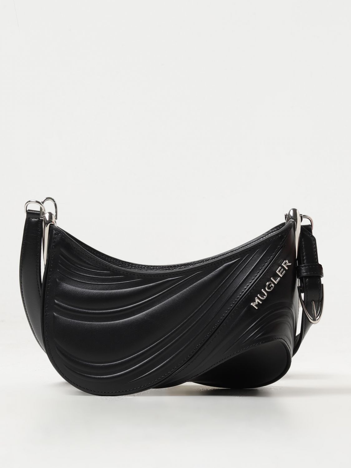 Shop Mugler Mini Bag  Woman Color Black