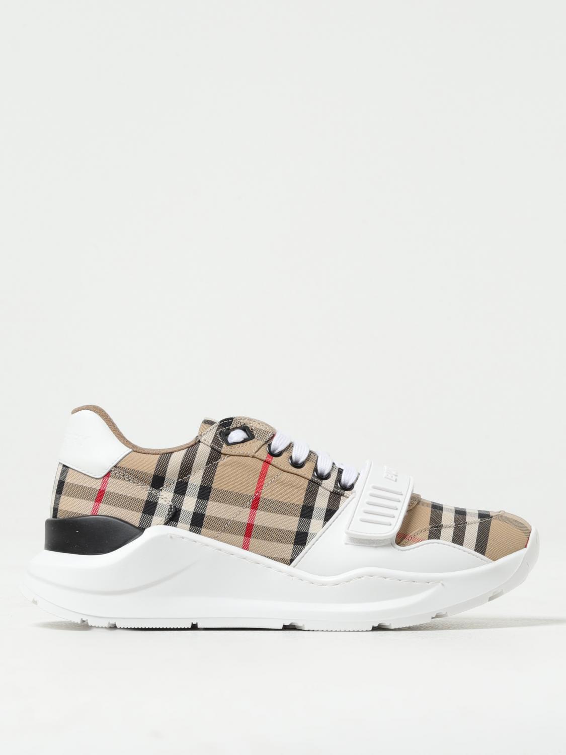 Burberry New Regis sneakers in canvas with Vintage Check jacquard