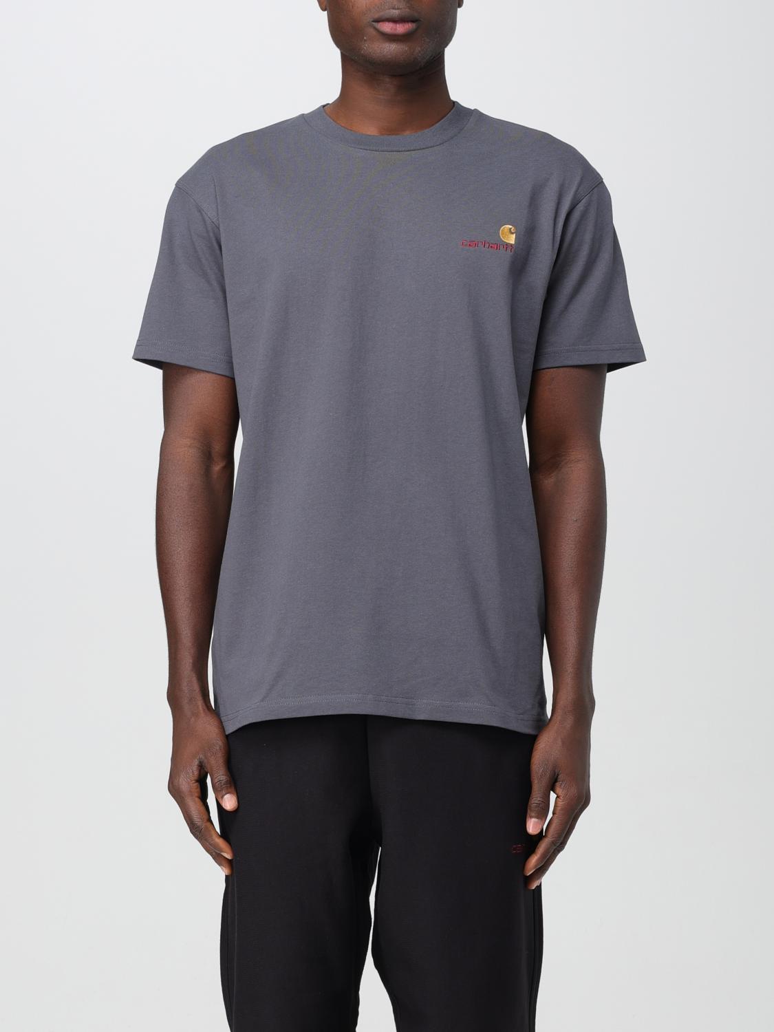 Carhartt T-shirt  Wip Men Color Grey