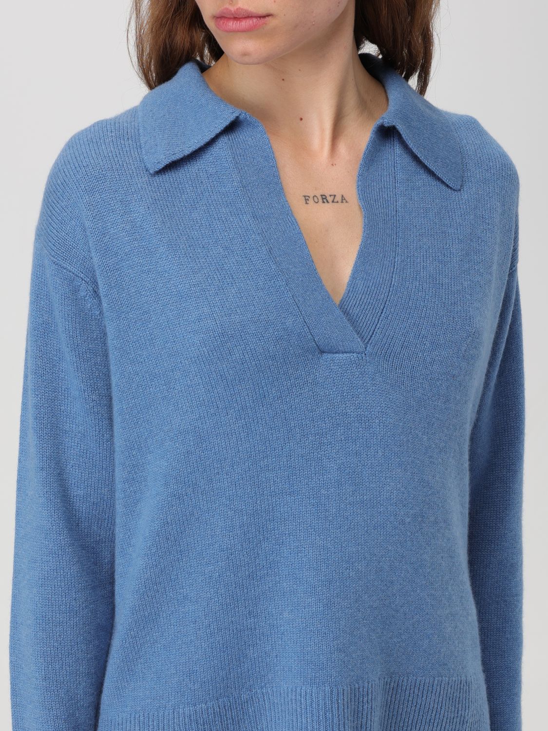 LISA YANG: Jersey para mujer, Azul Marino