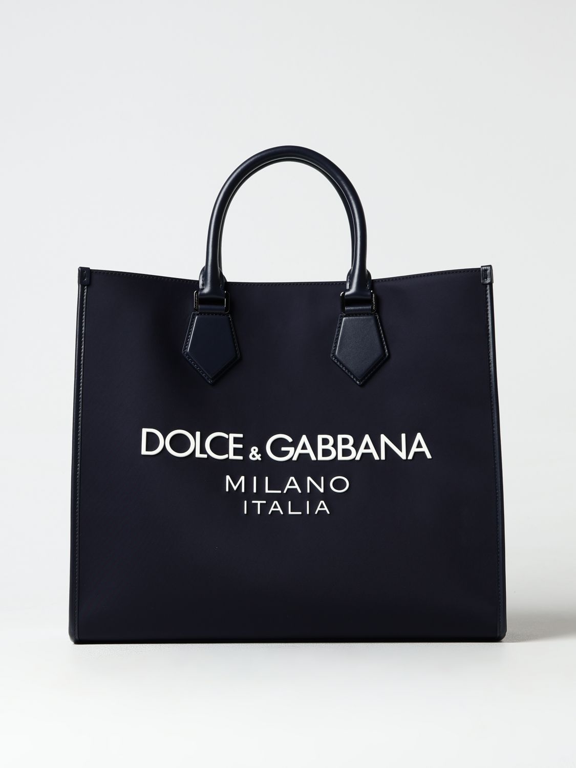 Shop Dolce & Gabbana Tote Bags  Woman Color Blue