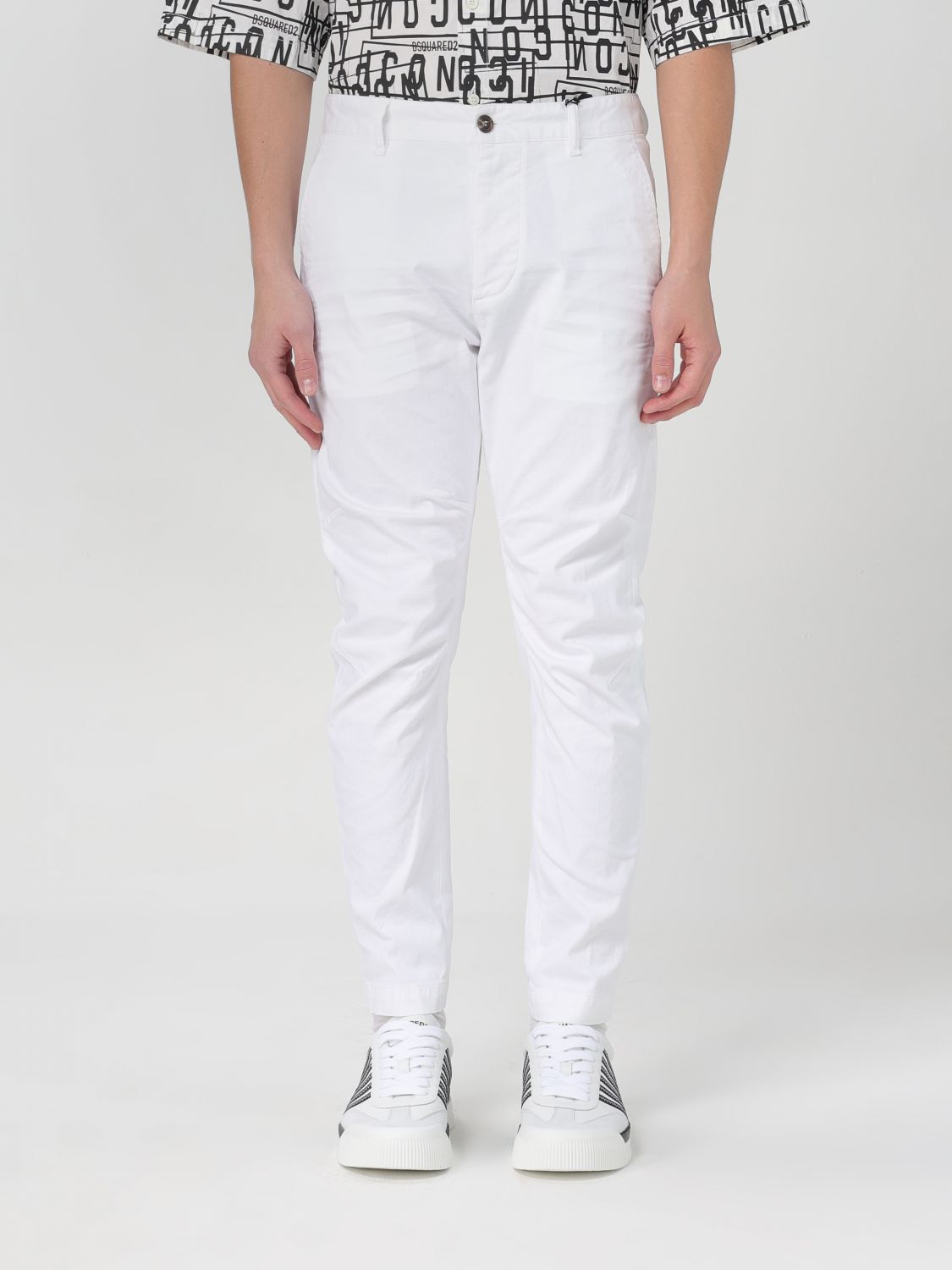 Dsquared2 Pants  Men Color White