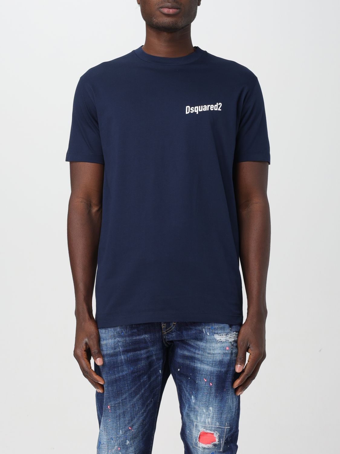 Dsquared2 T-shirt  Men Color Blue