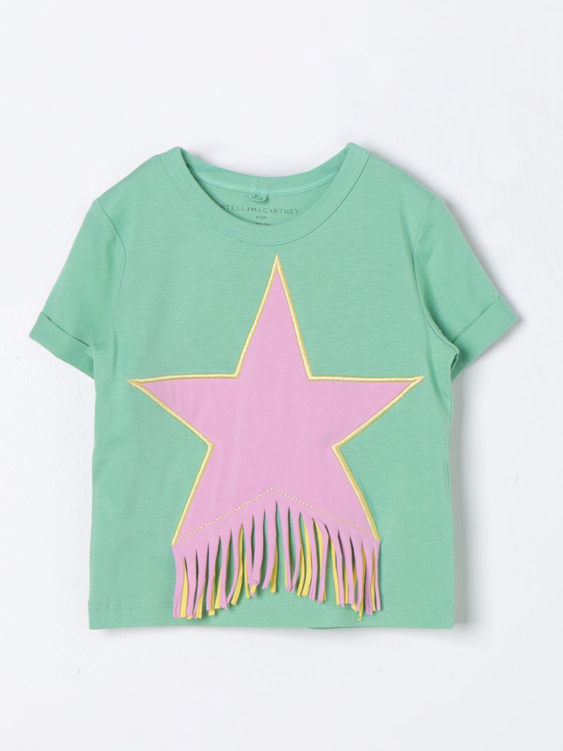 T-Shirt STELLA MCCARTNEY KIDS Kids colour Water