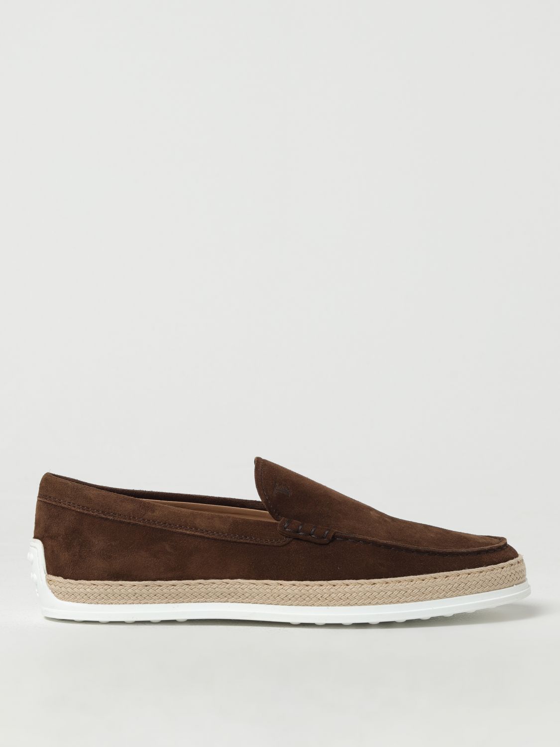 Tod's Moccasins In Suede In Brown