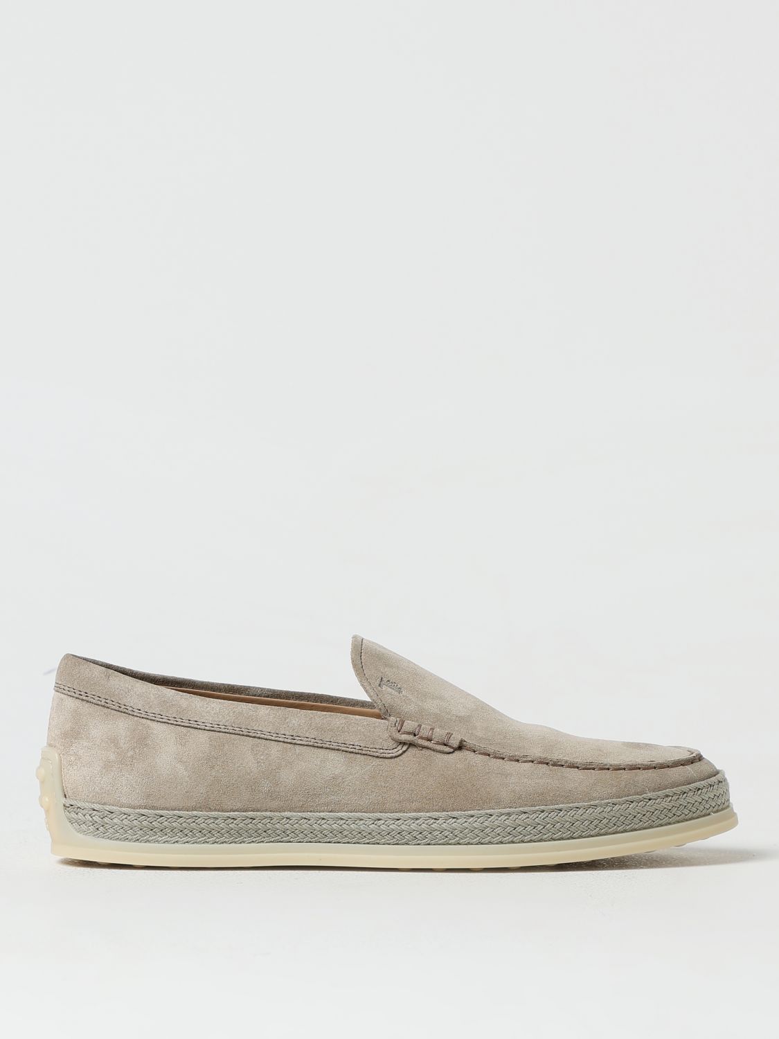 Shop Tod's Loafers  Men Color Dove Grey