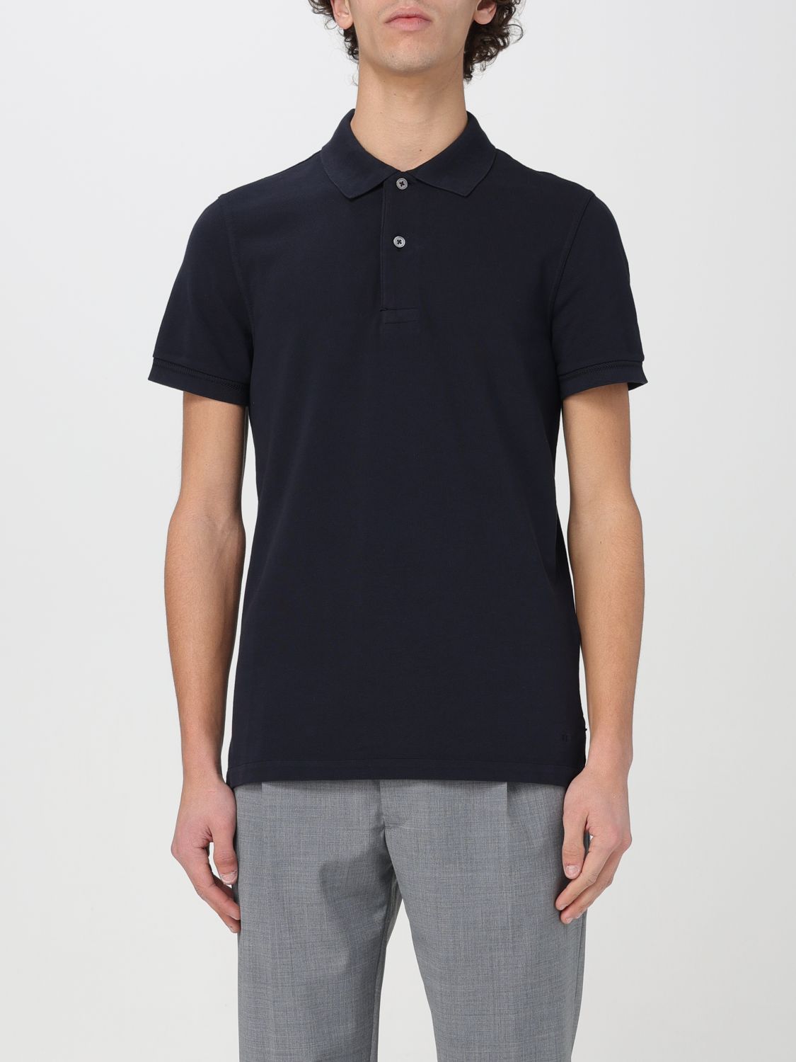 Tom Ford Polo衫  男士 颜色 蓝色 2 In Blue 2