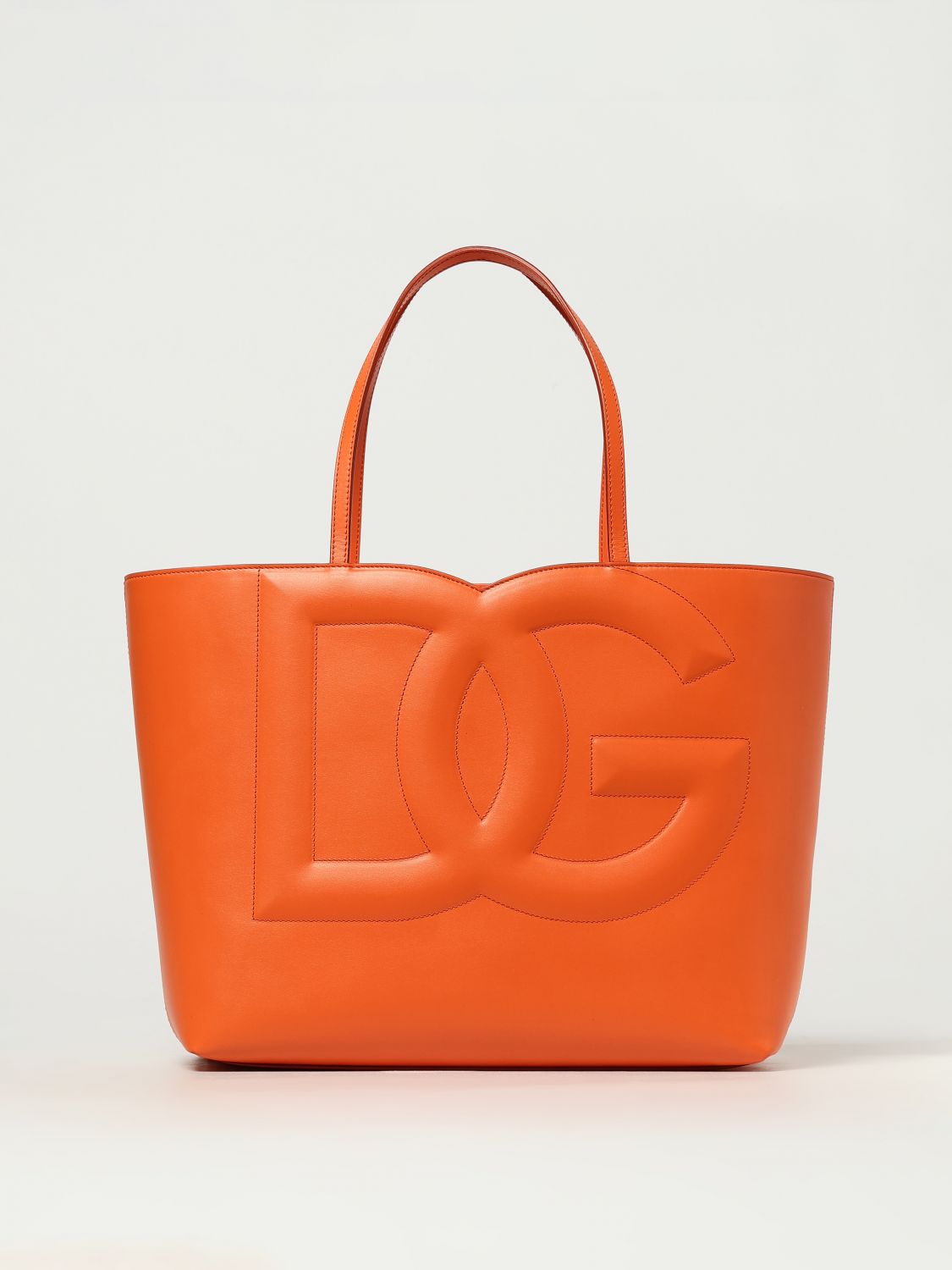 Dolce & Gabbana Bag In Leather With Monogram