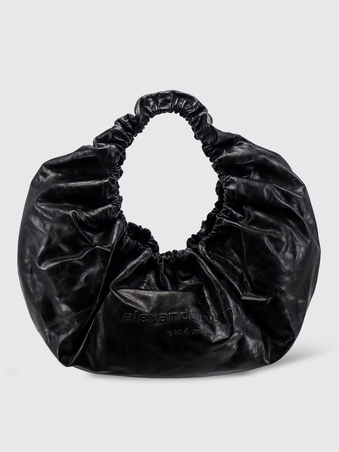 Shop Alexander Wang Shoulder Bag  Woman Color Black