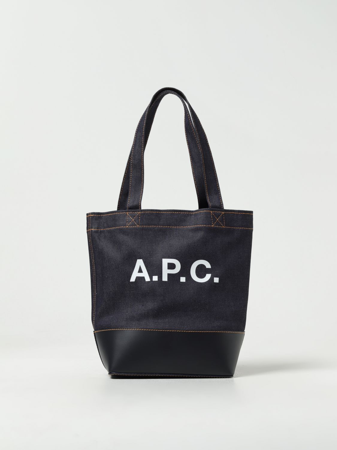 Apc Tasche A.p.c. Herren Farbe Blau In Animal Print