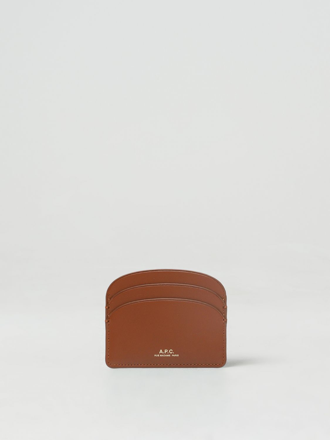 Apc Wallet A. P.c. Woman Color Brown In Brown