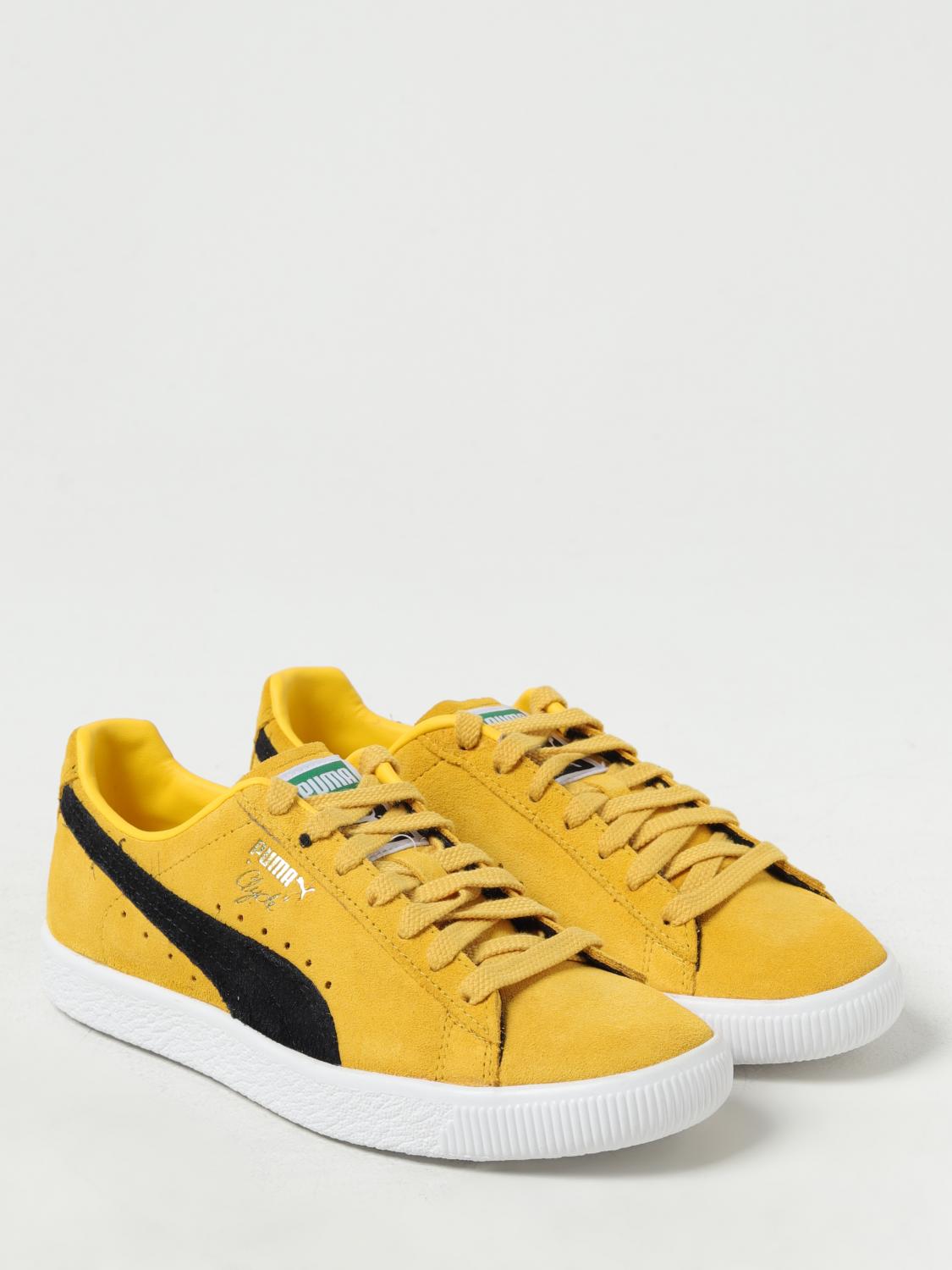 Puma suede deals classic yellow