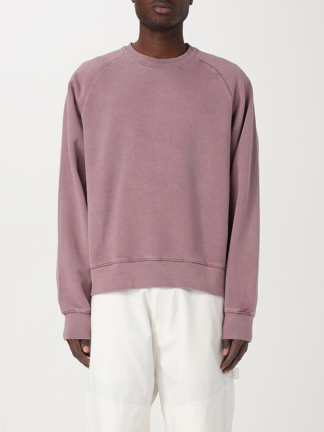 Shop Carhartt Sweatshirt  Wip Men Color Pink