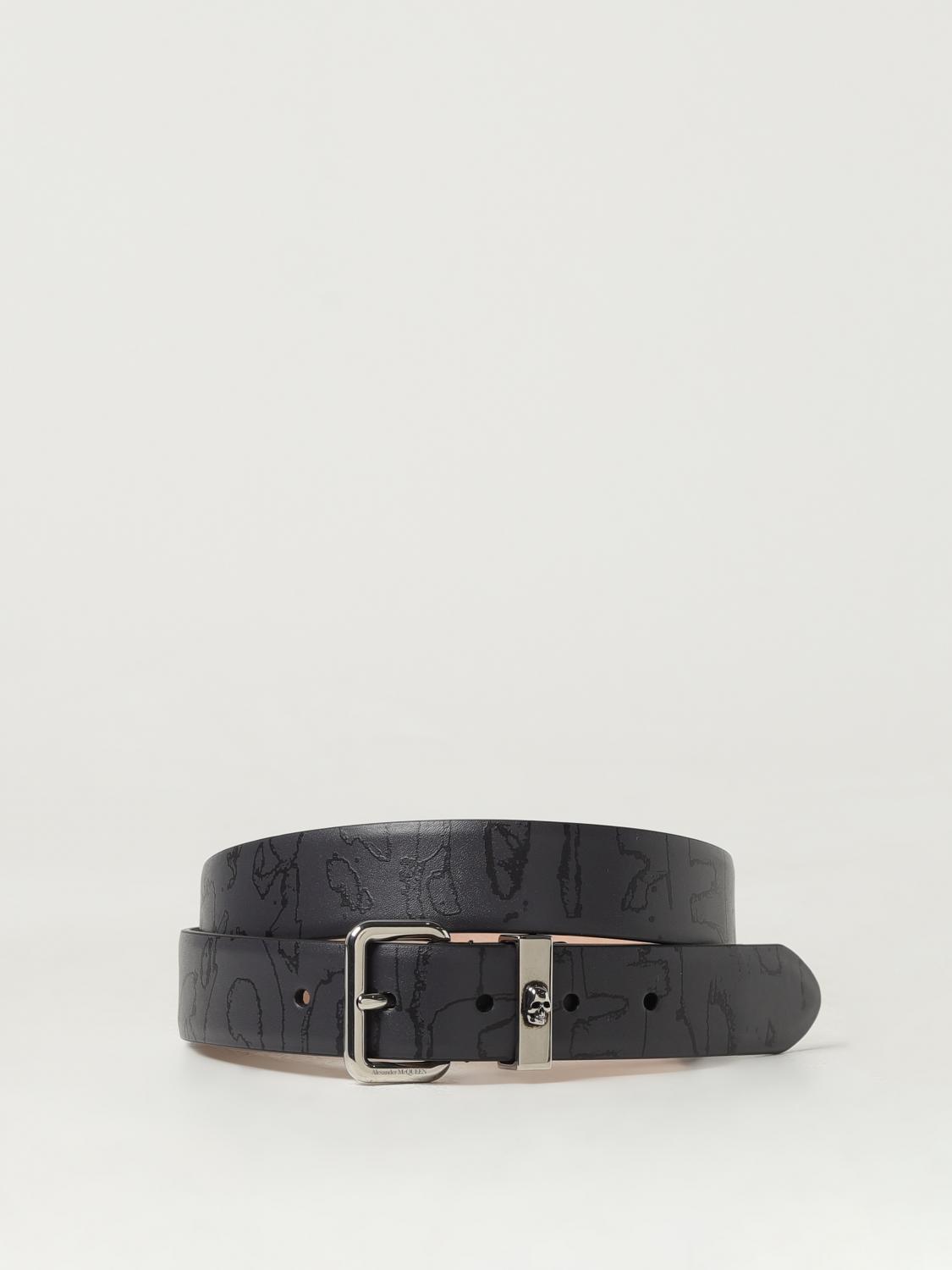 Belt ALEXANDER MCQUEEN Men colour Black