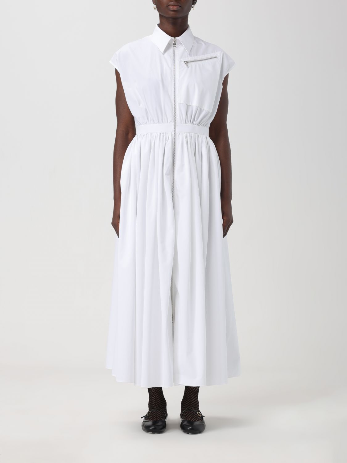Alexander Mcqueen Kleid  Damen Farbe Weiss In White