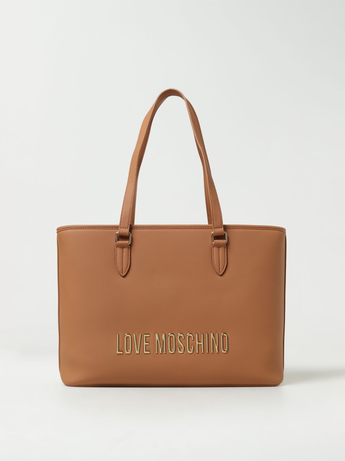 Love Moschino Tote Bags  Woman Color Camel