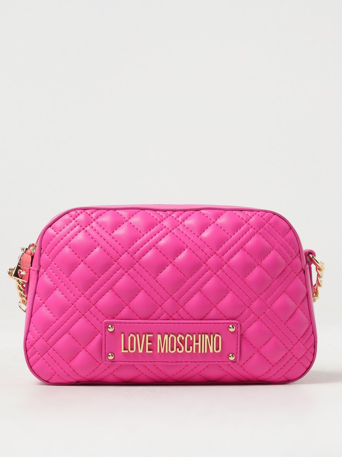 Love Moschino Crossbody Bags  Woman In Fuchsia