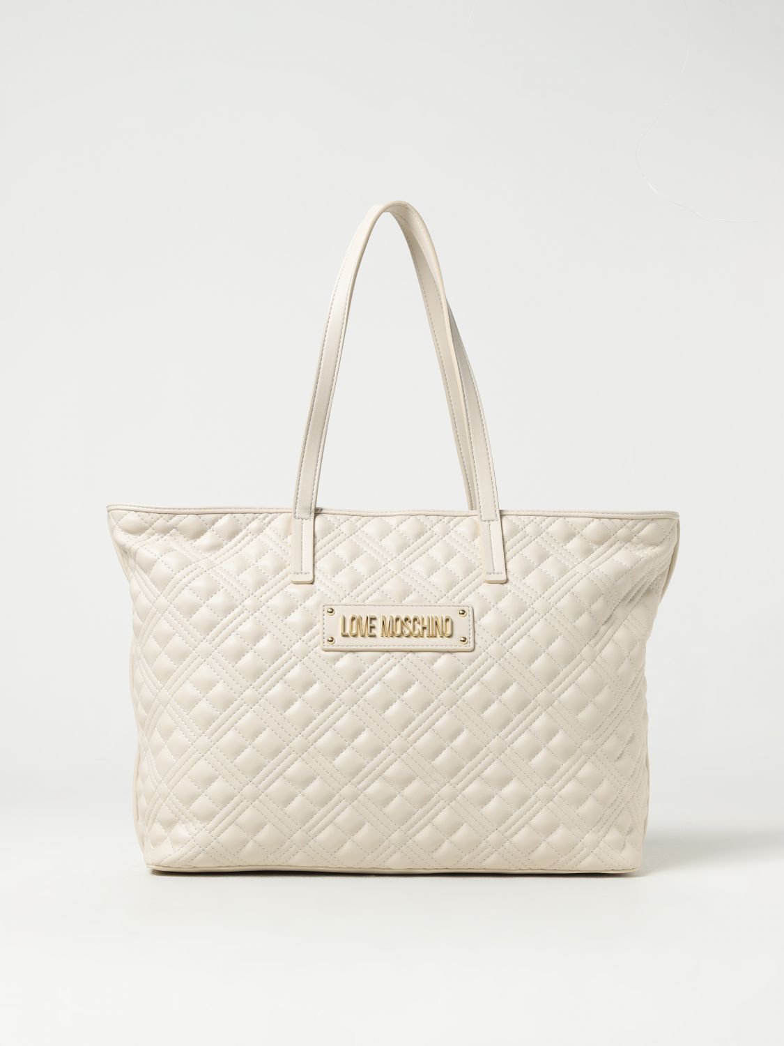 Love Moschino Tote Bags  Woman Color Ivory