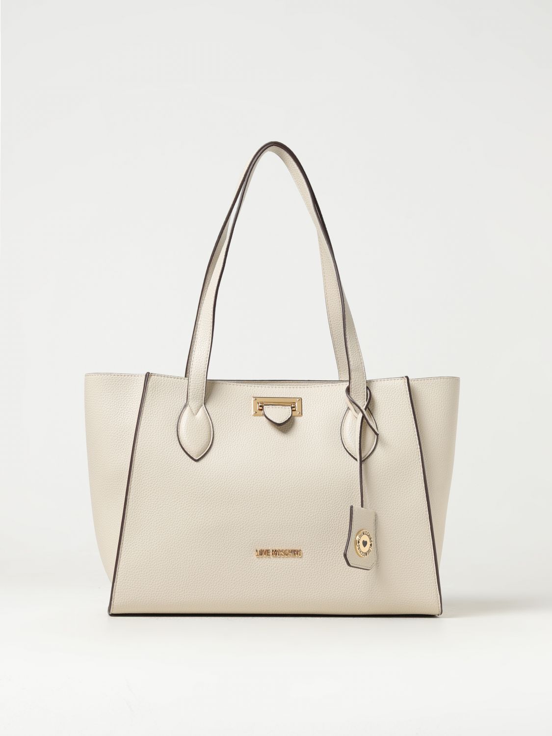 Love Moschino Tote Bags  Woman Colour Ivory