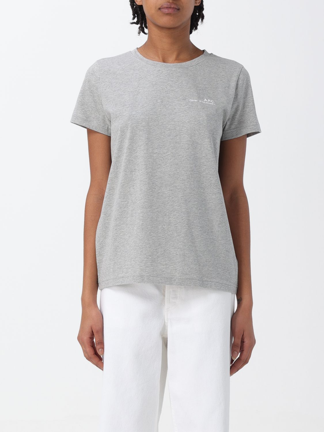 Apc T-shirt A.p.c. Woman Color Grey