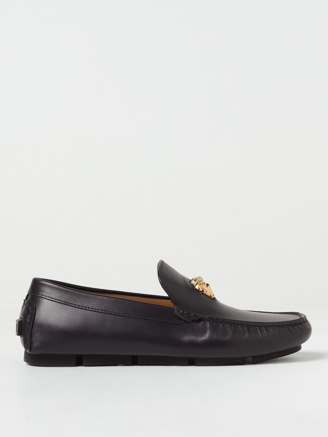 Shop Versace Loafers  Men Color Black 1