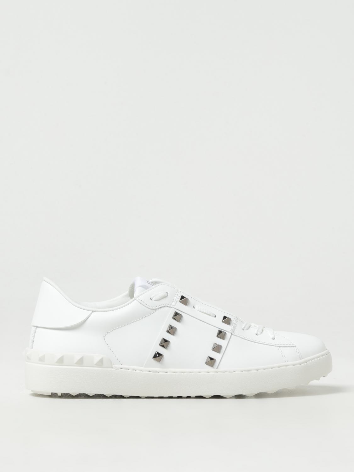 Valentino rockstud shop white trainers