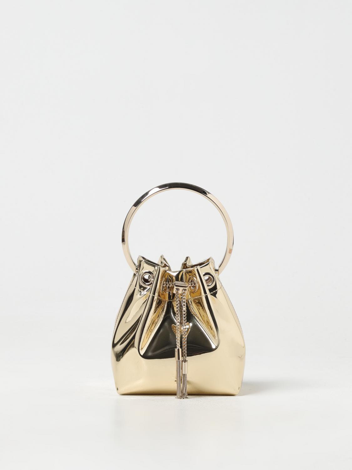 Jimmy Choo Bon Bon Laminated Leather Bag · OS